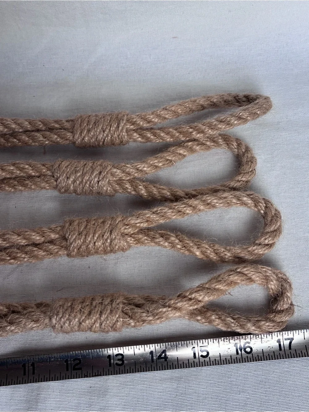 Nautical Rope Curtain Tie Backs 17.5